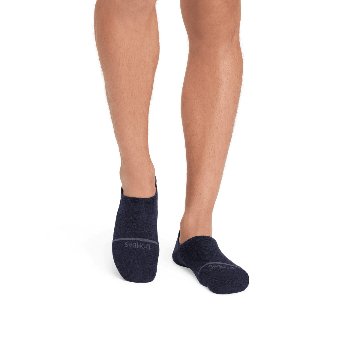 Bombas Men's Lightweight Merino Wool Blend No Show Socks 8-Pack