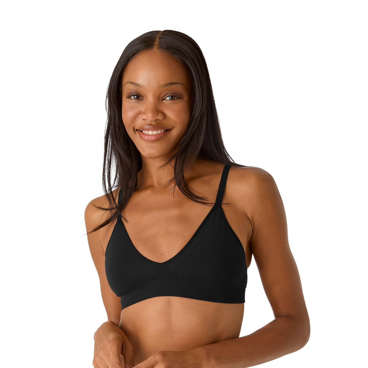 Bombas Women's Seamless Triangle Bralette 4-Pack