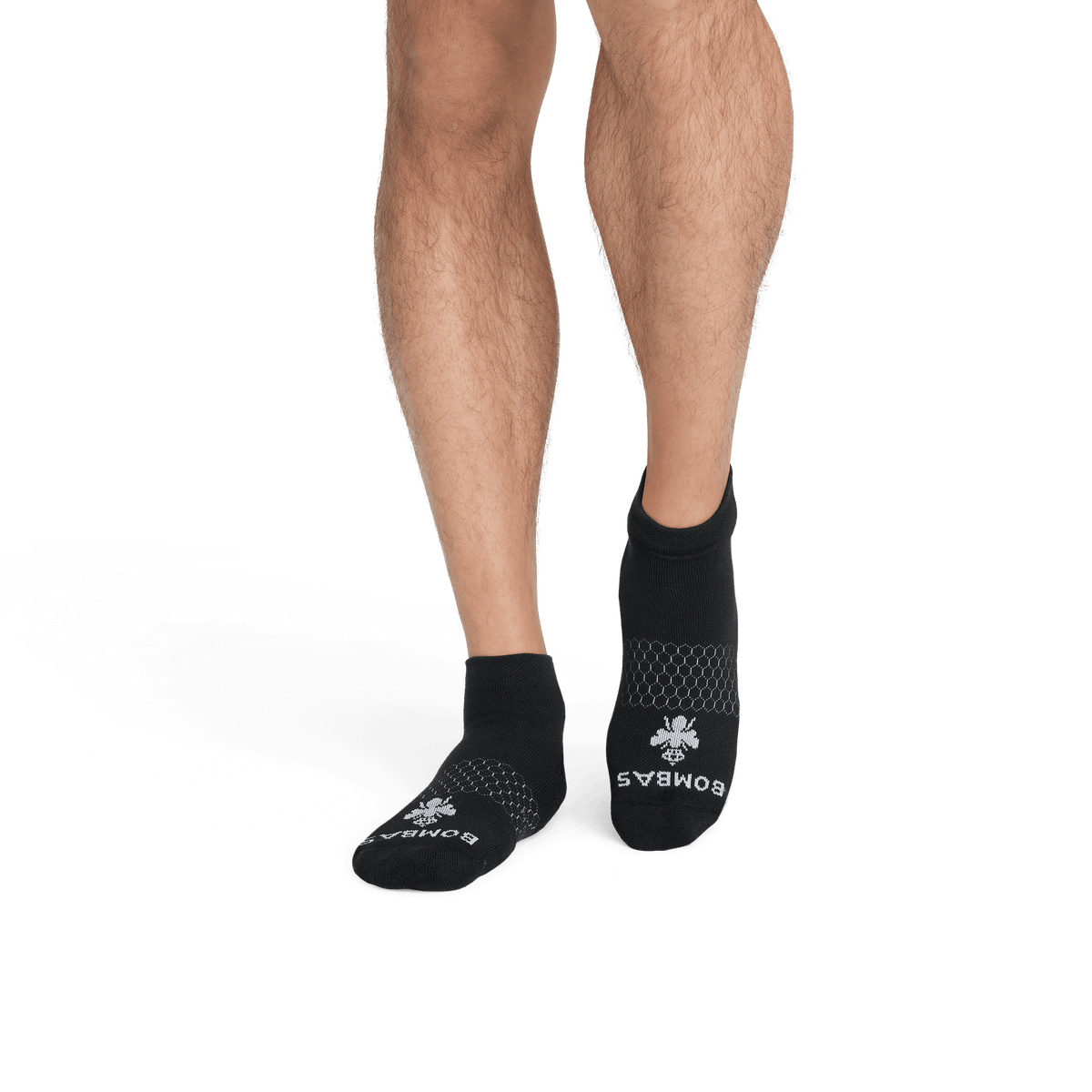 Bombas Men's Firm Compression Ankle Socks 6-Pack