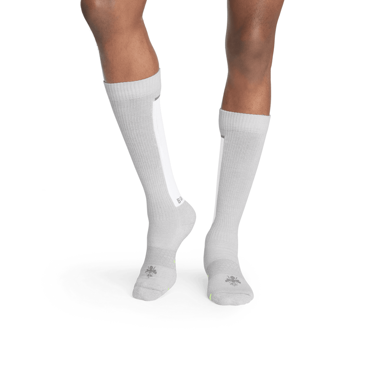 Bombas Men's Medical Grade Compression Knee High Socks 3-Pack 20-30mmHg