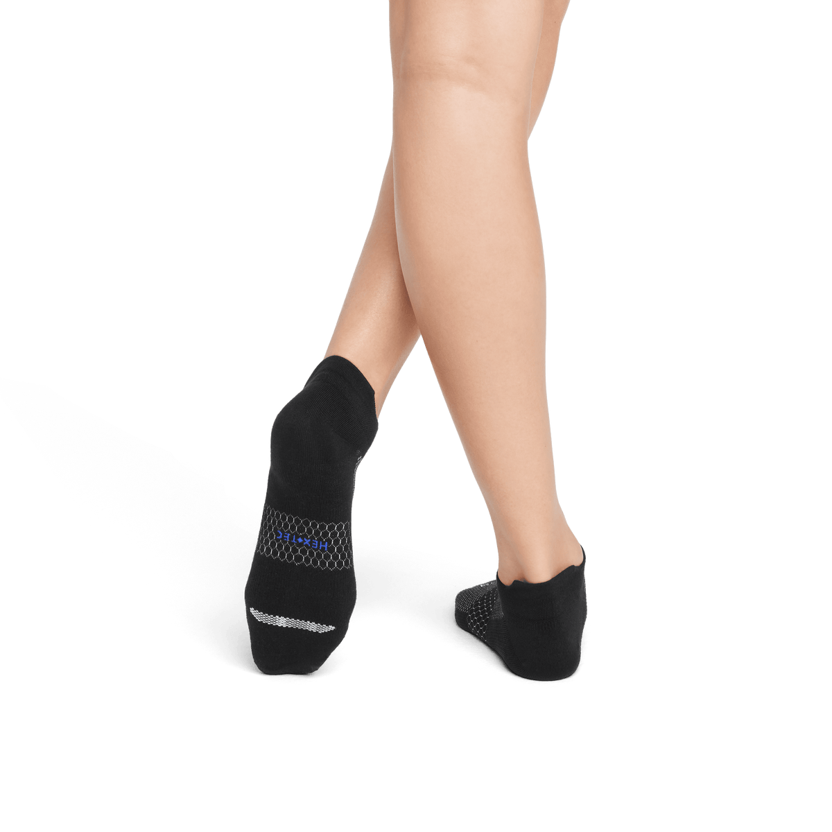 Bombas Women's UltraLite Sport Ankle Socks 6-Pack, Lightweight Running Socks
