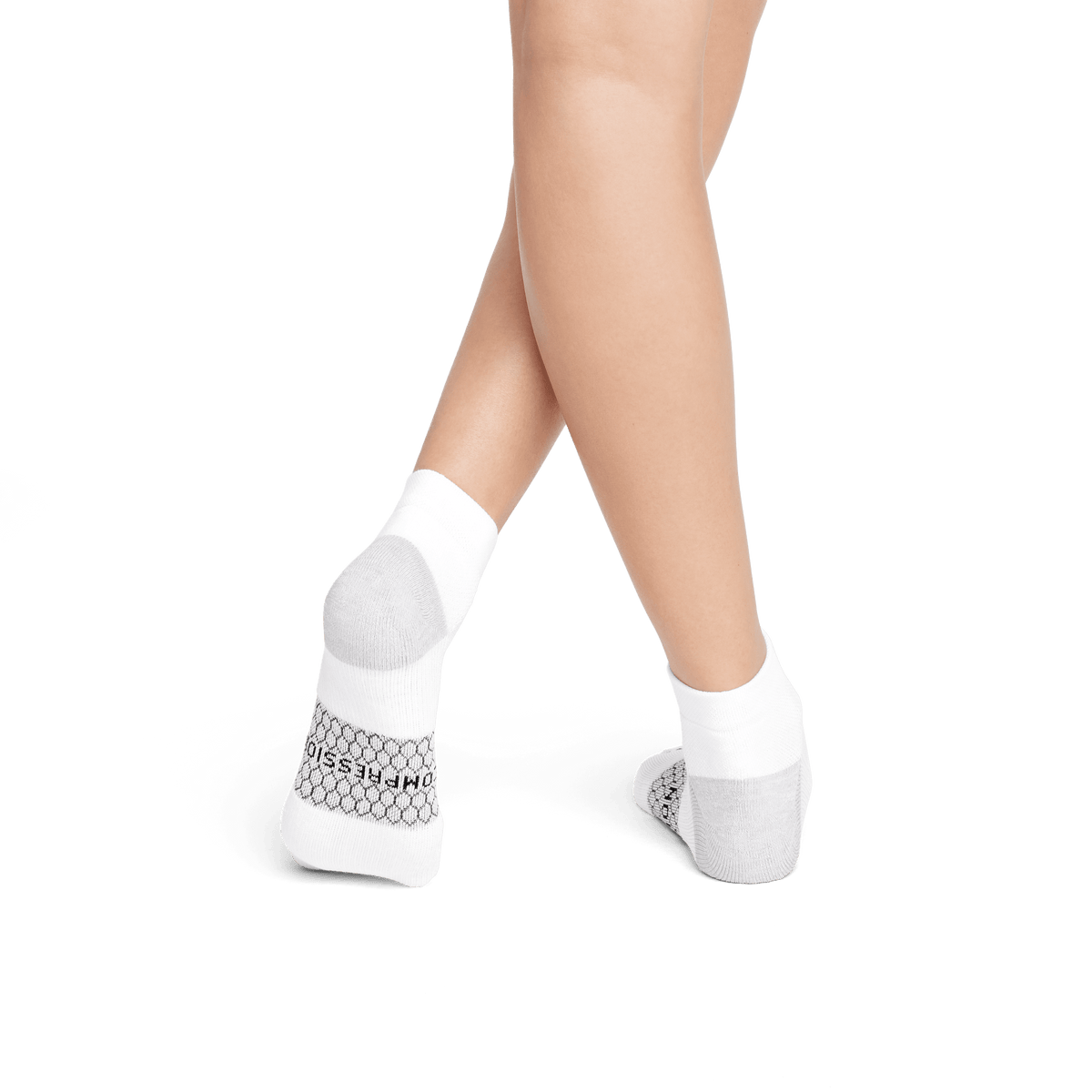 Bombas Women's Everyday Compression Ankle Socks - All-Over Compression Socks