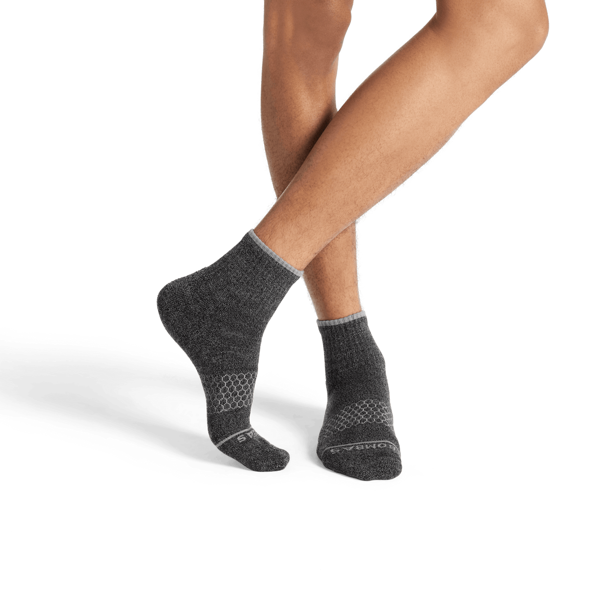 Bombas Men's Merino Wool Blend Quarter Socks 8-Pack