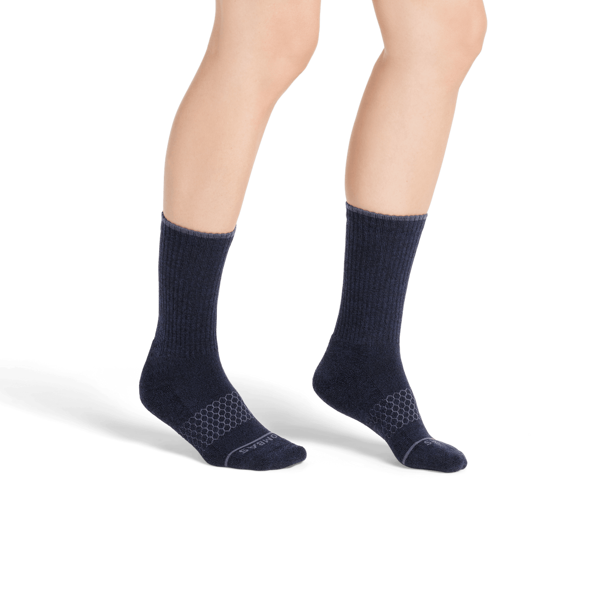 Bombas Women's Merino Wool Blend Calf Socks - Midweight Moisture-Wicking Socks