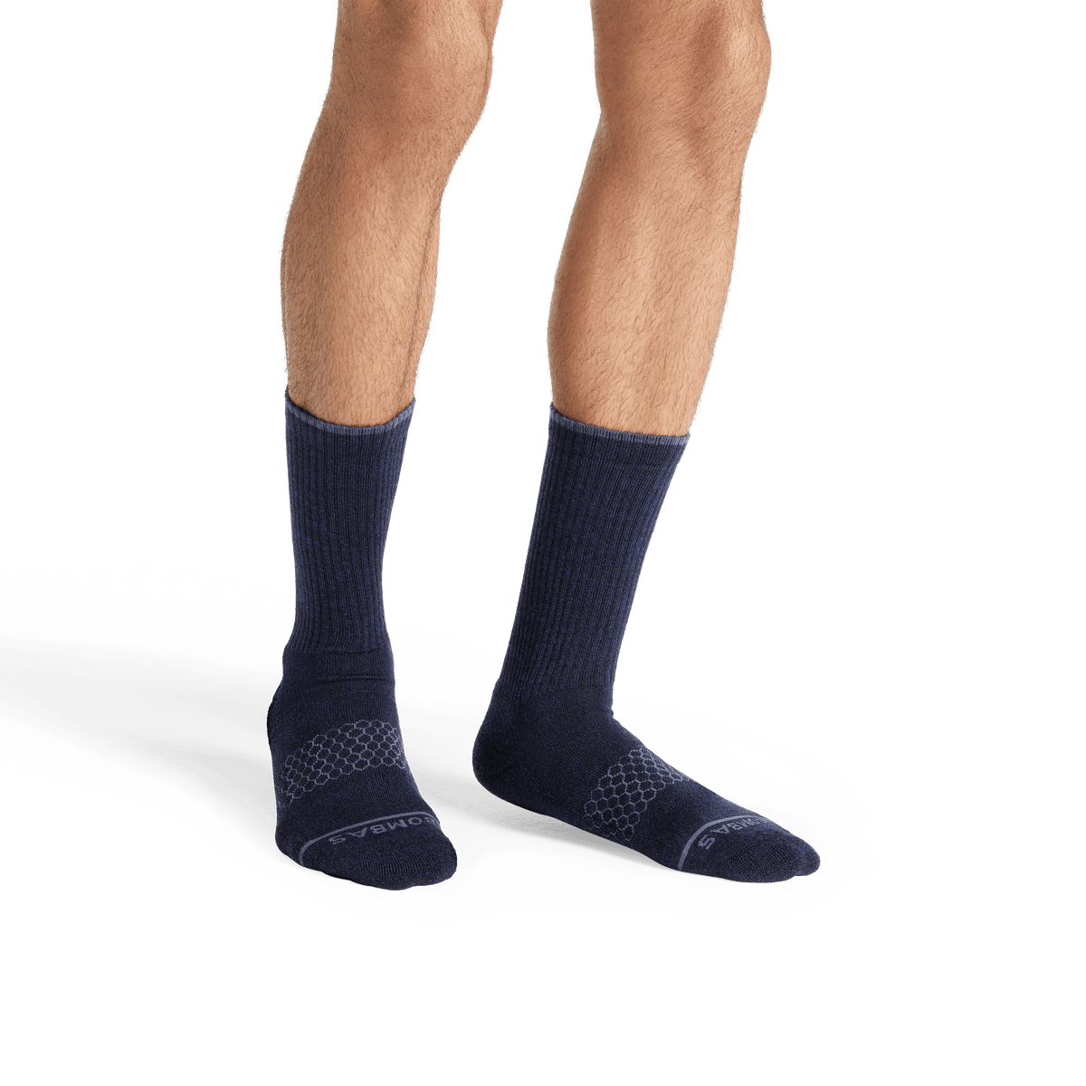 Bombas Men's Merino Wool Blend Calf Socks 4-Pack