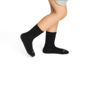 Bombas Junior Lightweight Calf Socks 4-Pack - Kids Seamless Toe Thin Socks