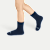 Bombas Junior Lightweight Calf Socks 4-Pack - Kids Seamless Toe Thin Socks