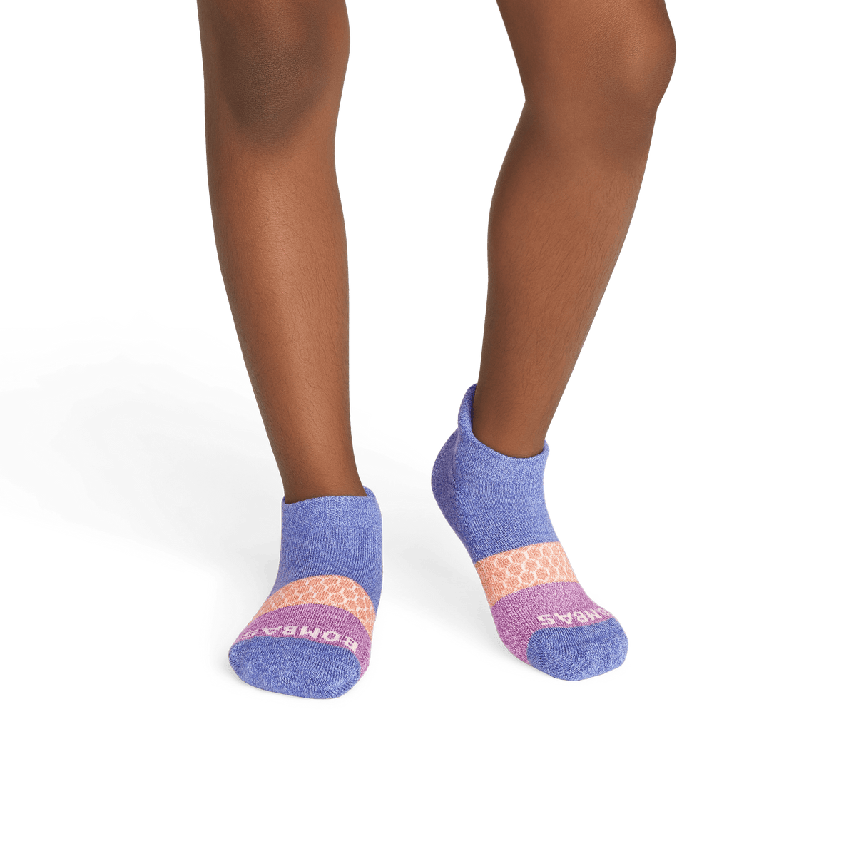 Bombas Junior Tri-Block Ankle Socks 12-Pack