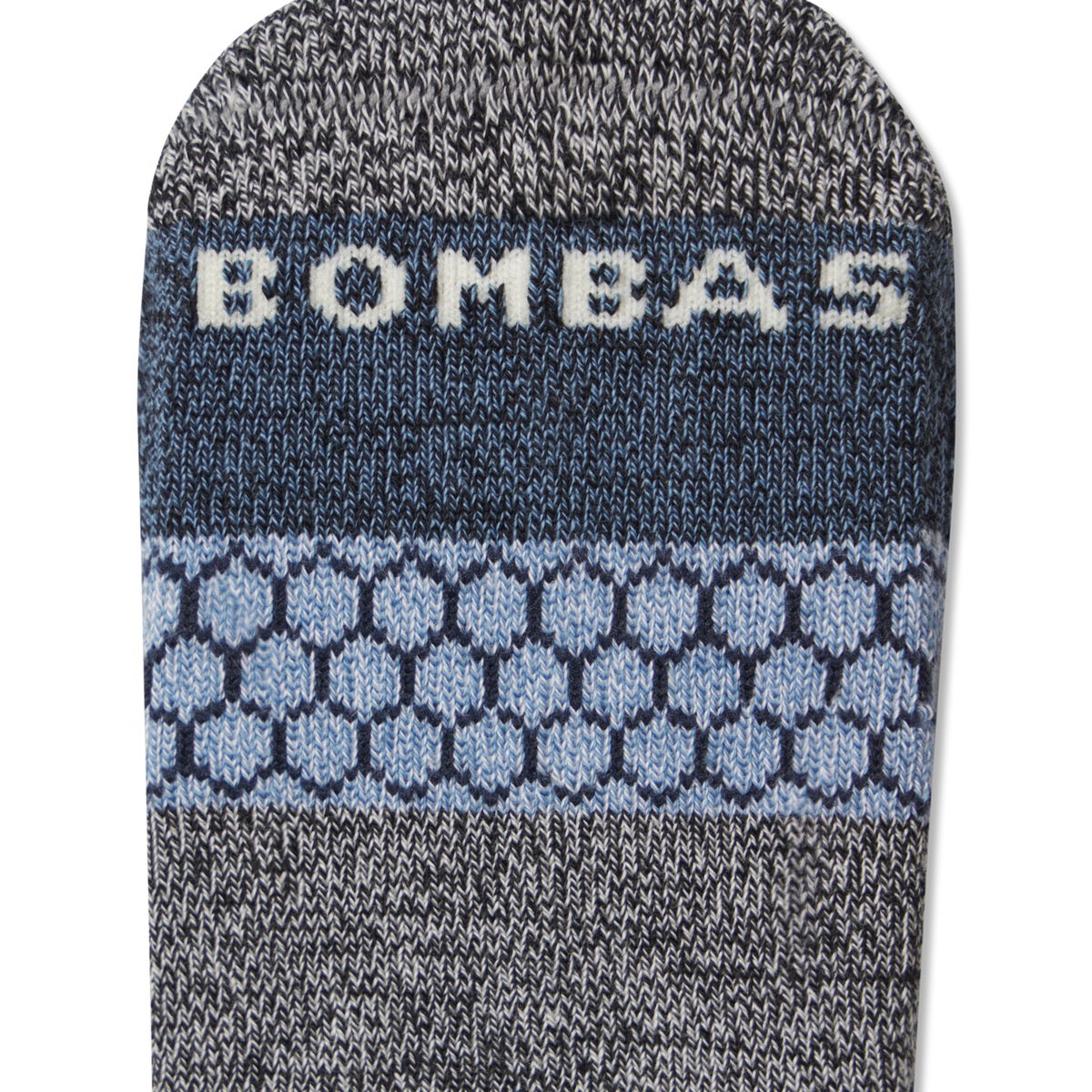 Bombas Junior Tri-Block Ankle Socks 6-Pack - Kids Seamless Toe Gripper Socks