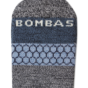 Bombas Junior Tri-Block Ankle Socks 6-Pack - Kids Seamless Toe Gripper Socks