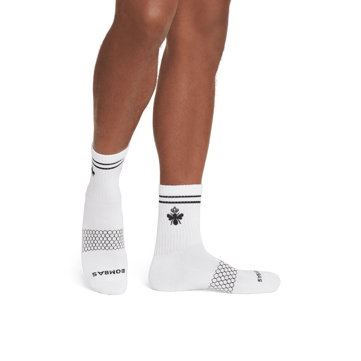 Bombas Men's Half Calf Socks 8-Pack