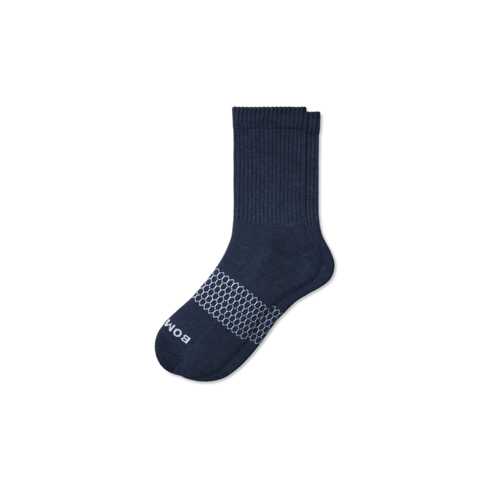 Bombas Women's Solids Half Calf Socks - Midweight Cushioned Stay-Up Socks