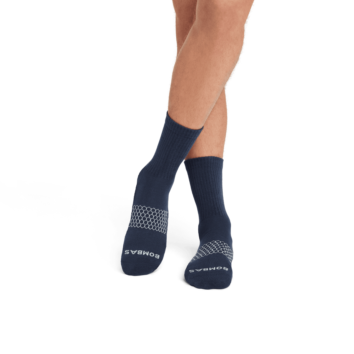 Bombas Men's Solids Half Calf Socks 4-Pack