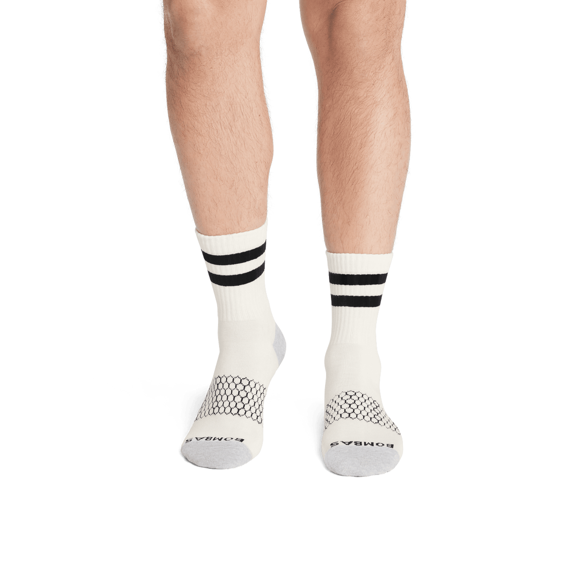 Bombas Men's Vintage Stripes Half Calf Socks 4-Pack