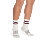 Bombas Women's Vintage Stripes Half Calf Socks