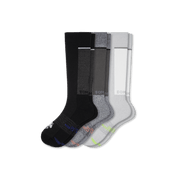 Bombas Men's Medical Grade Compression Knee High Socks 3-Pack 20-30mmHg