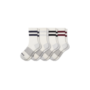 Bombas Women's Vintage Stripes Half Calf Sock 4-Pack