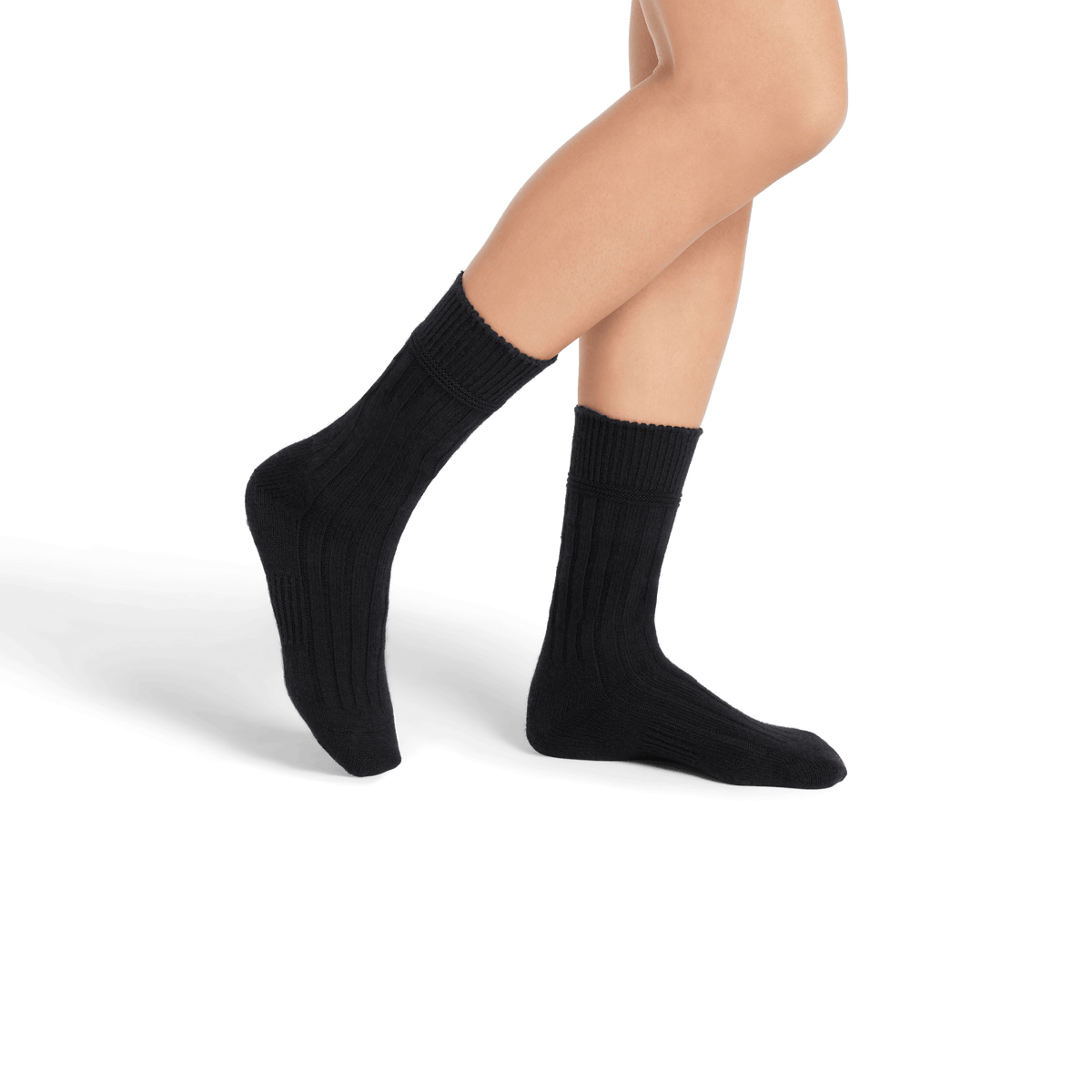 Bombas Women's Merino Cashmere Blend Rib Calf Socks