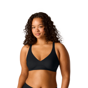 Bombas Women's No Show Plunge Bralette 4-Pack