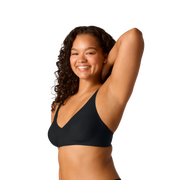 Bombas Women's No Show Plunge Bralette 4-Pack