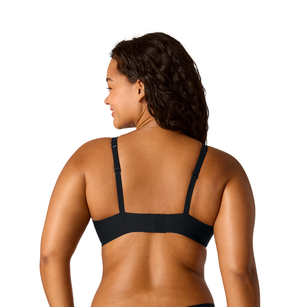 Bombas Women's No Show Plunge Bralette 4-Pack