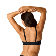 Bombas Women's No Show Plunge Bralette + Hipster Pack