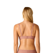 Bombas Women's No Show Plunge Bralette + Thong Pack
