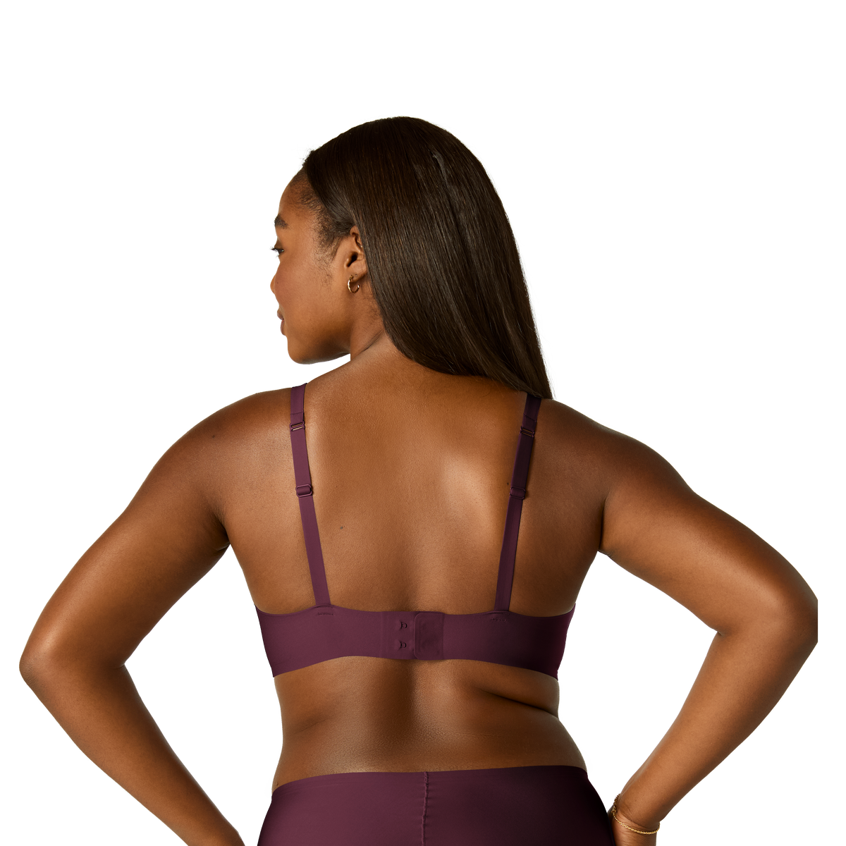 Bombas Women's No Show Plunge Bralette