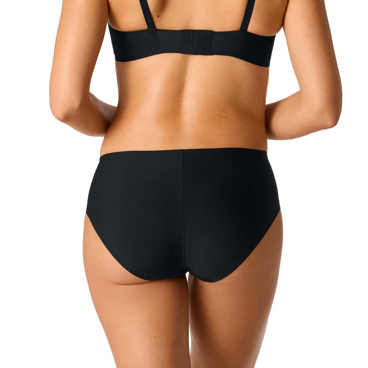 Bombas Women's No Show Plunge Bralette + Hipster Pack