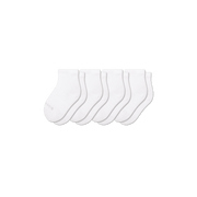 Bombas Toddler Lightweight Calf Socks 4-Pack - Kids Seamless Cotton Socks
