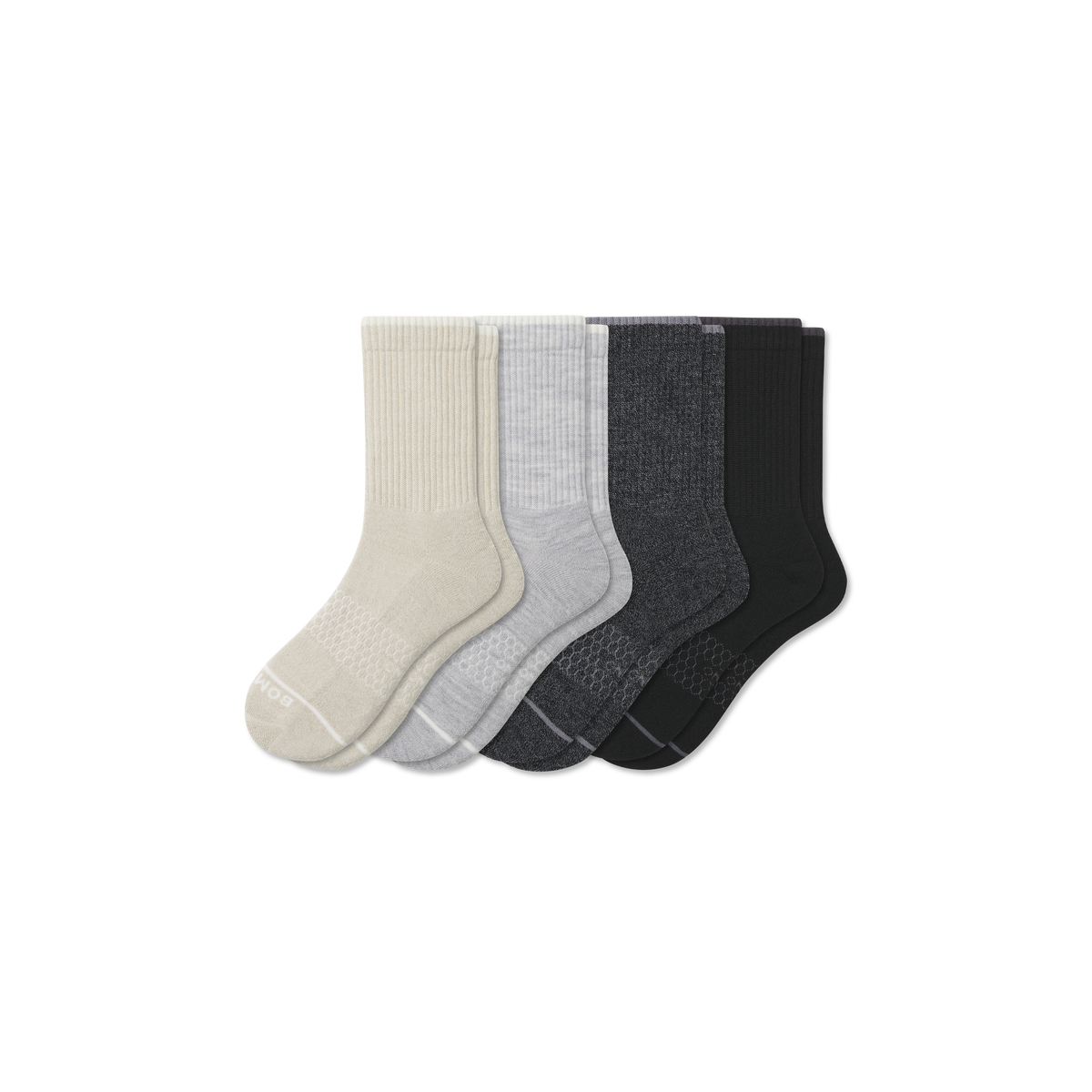 Bombas Women's Merino Wool Blend Half Calf Sock 4-Pack