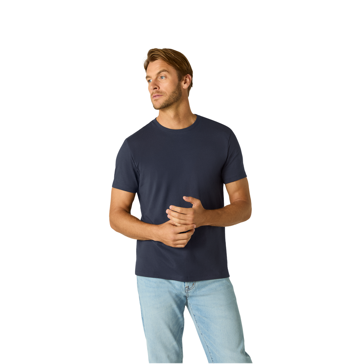 Bombas Men's Pima Cotton Crew Neck T-Shirt