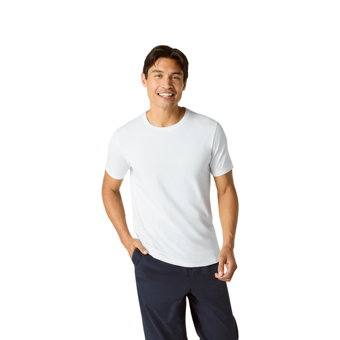 Bombas Men's Pima Cotton Slim Crew Neck T-Shirt
