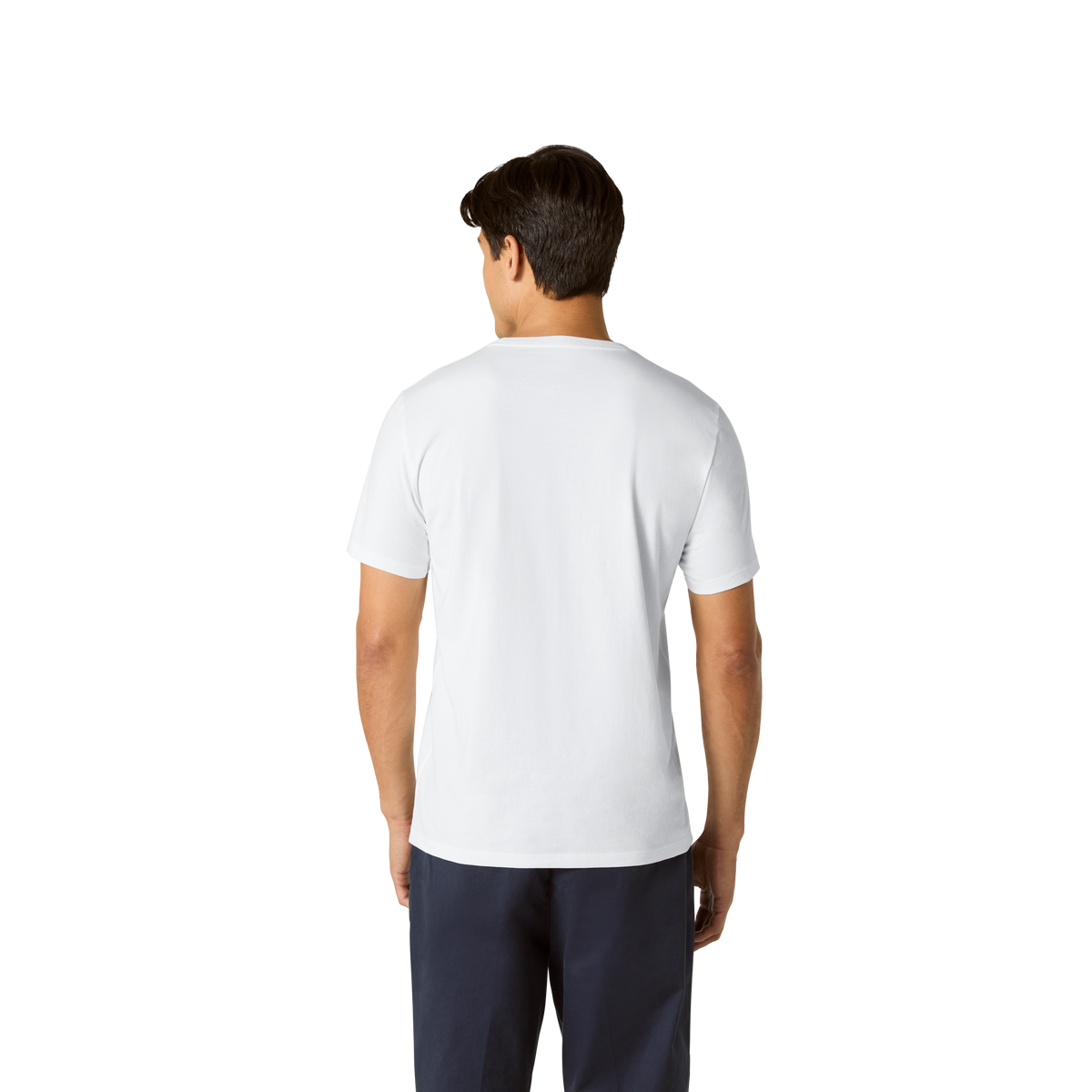 Bombas Men's Pima Cotton Slim Crew Neck T-Shirt 6-Pack