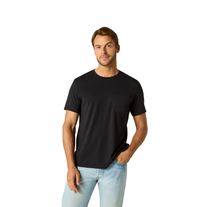 Bombas Men's Pima Cotton Pocket Crew Neck T-Shirt