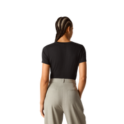 Bombas Women's Pima Cotton Slim Crew Neck T-Shirt