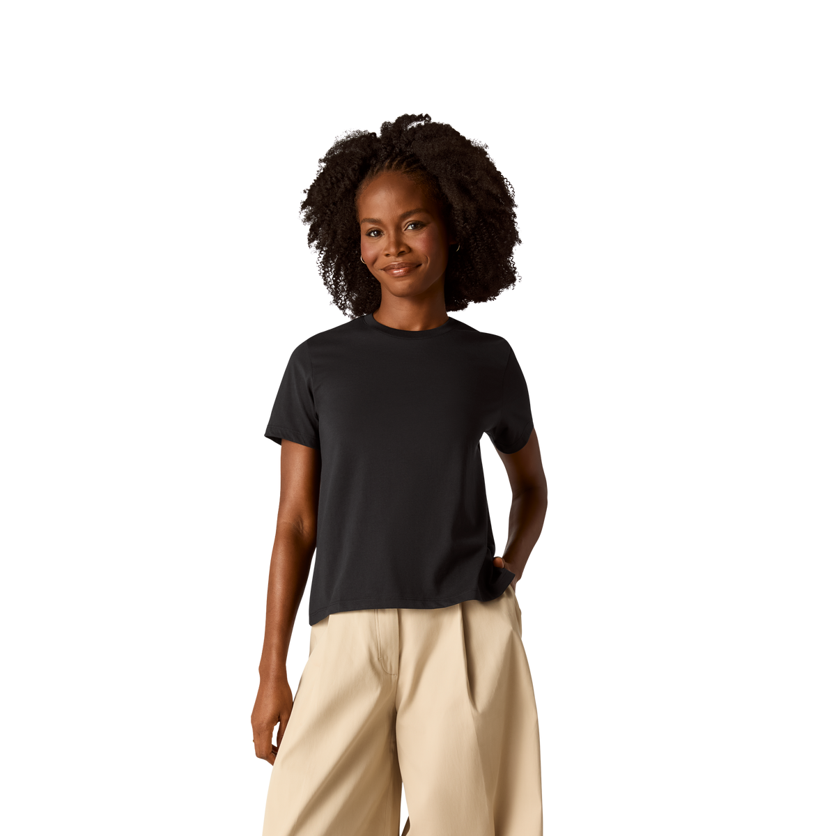 Bombas Women's Pima Cotton Crew Neck T-Shirt 3-Pack