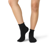 Bombas Women's Ruffle Rib Quarter Sock 4-Pack