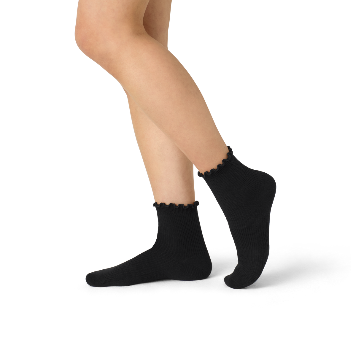 Bombas Women's Ruffle Rib Quarter Sock 4-Pack