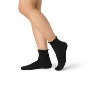 Bombas Women's Ruffle Rib Quarter Sock 4-Pack
