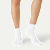 Bombas Women's Ruffle Rib Quarter Socks 8-Pack - Lightweight Frilled Cuff Socks