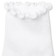 Bombas Women's Ruffle Rib Quarter Socks 8-Pack - Lightweight Frilled Cuff Socks