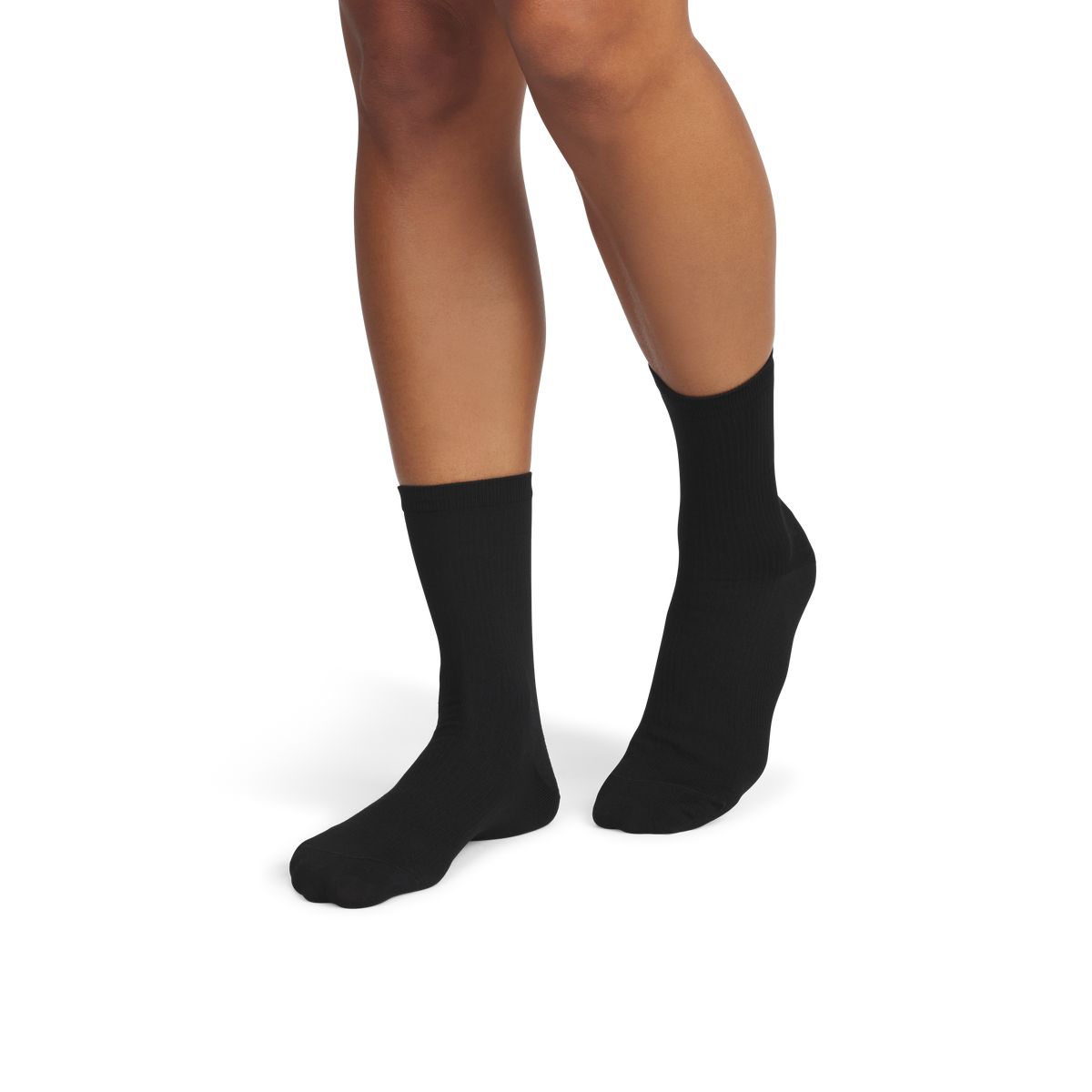 Bombas Women's Featherweight Rib Half Calf Socks 4-Pack - Ultra Lightweight Socks