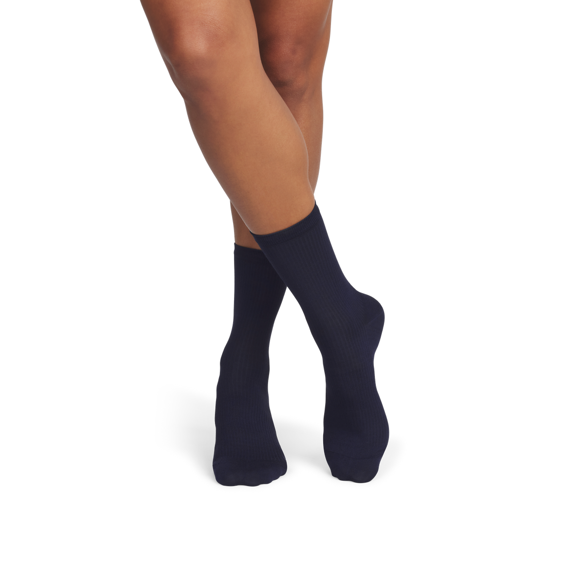 Bombas Women's Featherweight Rib Half Calf Socks - Ultra Lightweight Socks