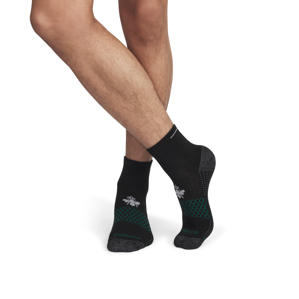 Bombas Men's Golf Quarter Sock 3-Pack