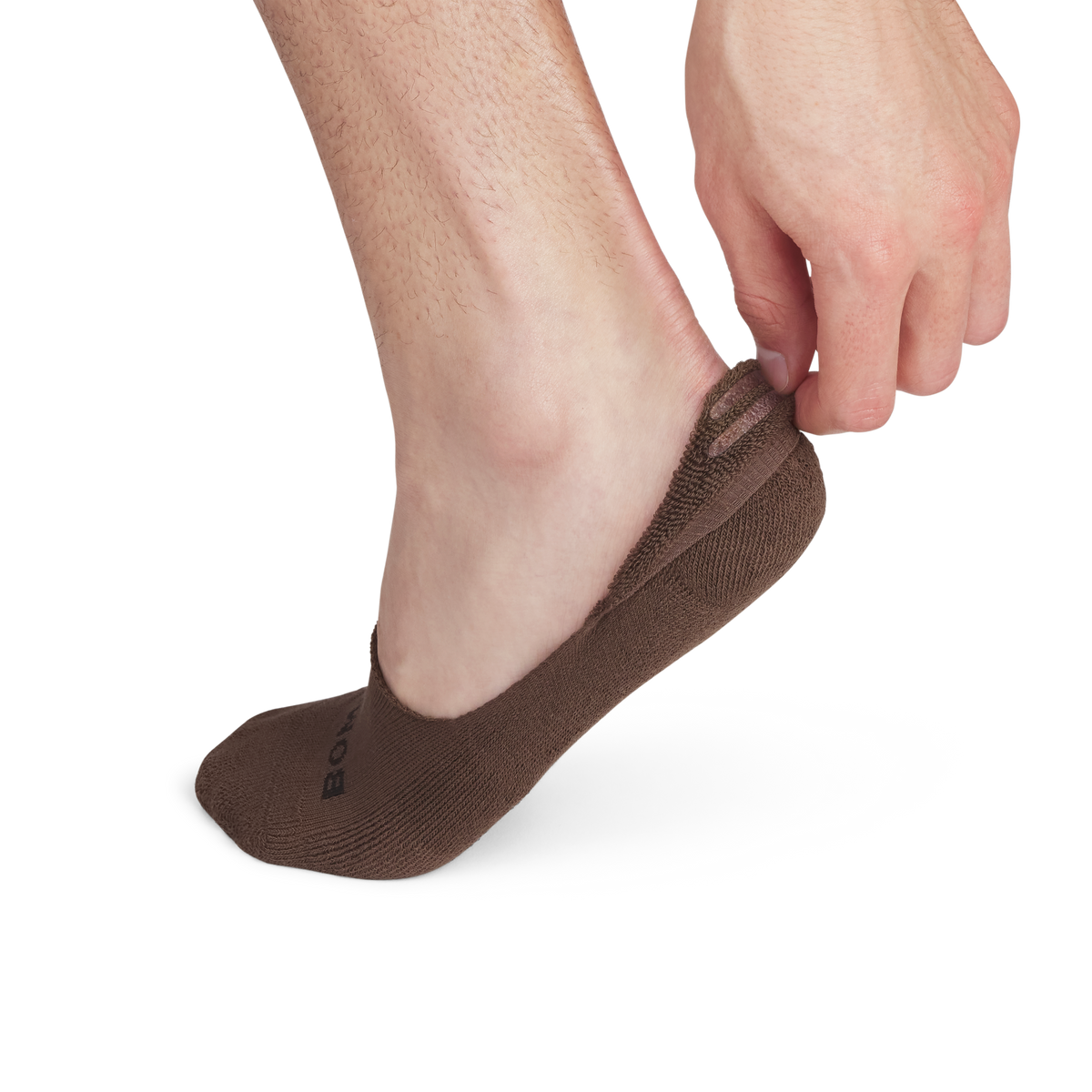 Bombas Men's Mid-Cut Cushioned No Show Socks 4-Pack