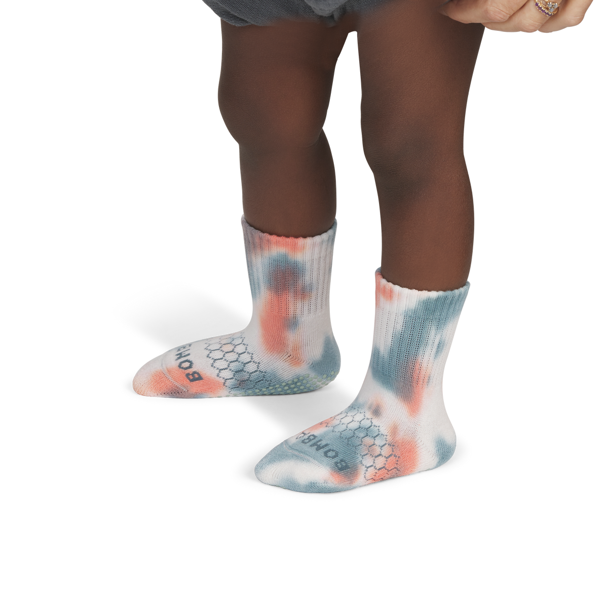 Bombas Toddler Celebration Gripper Calf Socks 4-Pack Gift Box