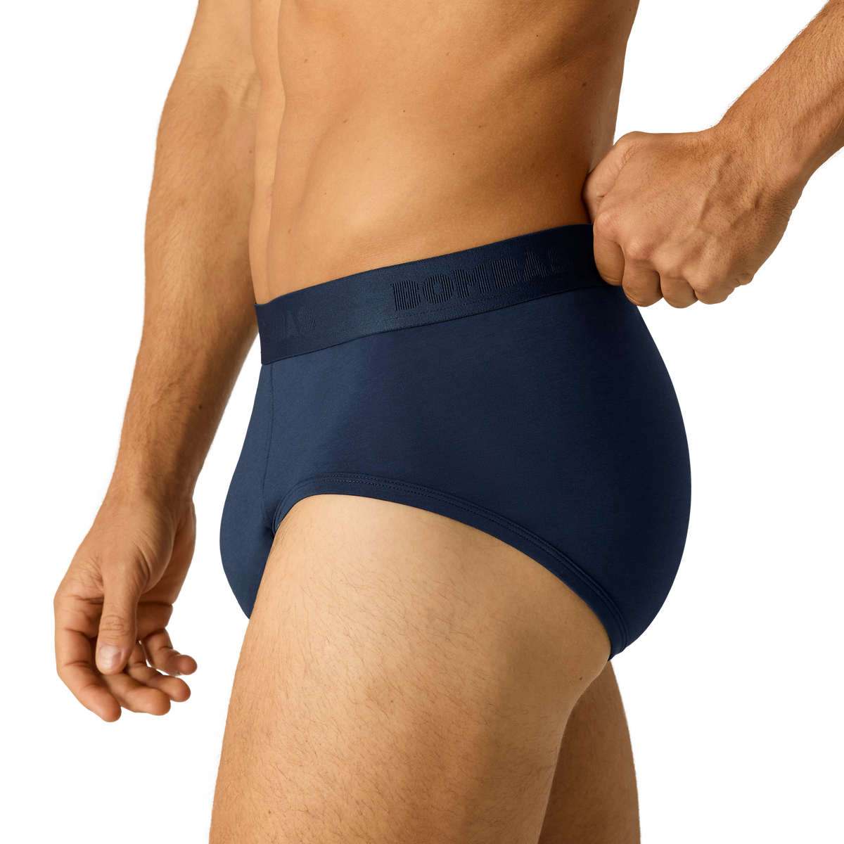 Bombas Men's Cotton Modal Blend Flyless Brief 6-Pack
