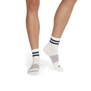 Bombas Women's Vintage Stripes Quarter Sock 4-Pack