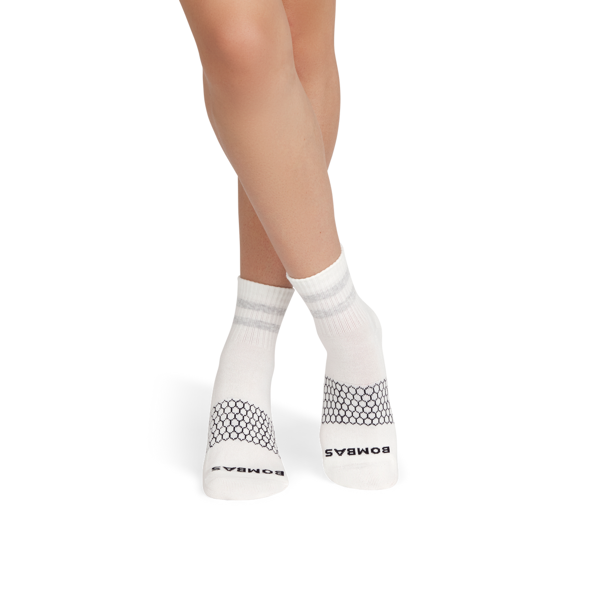 Bombas Women's Vintage Stripes Quarter Sock 4-Pack